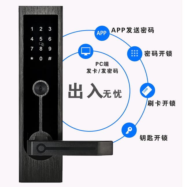 全荣智能锁_全荣智能锁 AL版公寓密码锁